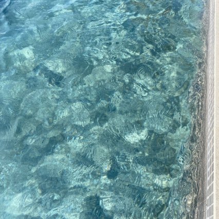 水質を戻したあとのプール